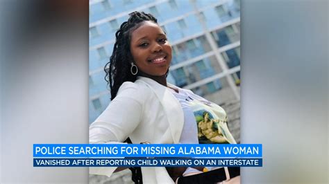 Alabama woman missing after stopping to help toddler she saw walking on interstate, police say